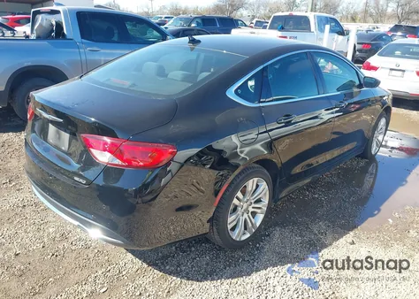 2015 Chrysler 200 Limited z USA, uszkodzony, nr VIN 1C3CCCAB7FN756303